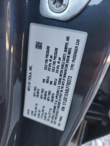 2020 TESLA MODEL 3 - 5YJ3E1EA9LF792273