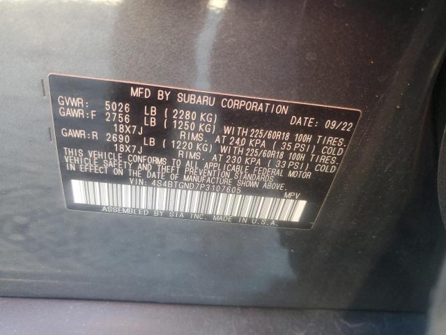 2023 SUBARU OUTBACK LI - 4S4BTGND7P3107605