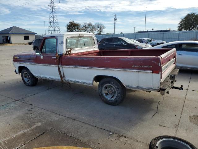 FORD F 100 1969 red   F10YKE54450 photo #3