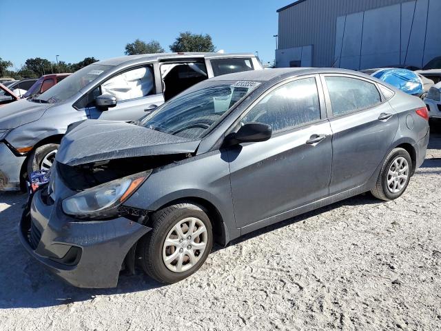 HYUNDAI ACCENT GLS 2013 gray  gas KMHCT4AE0DU410149 photo #1