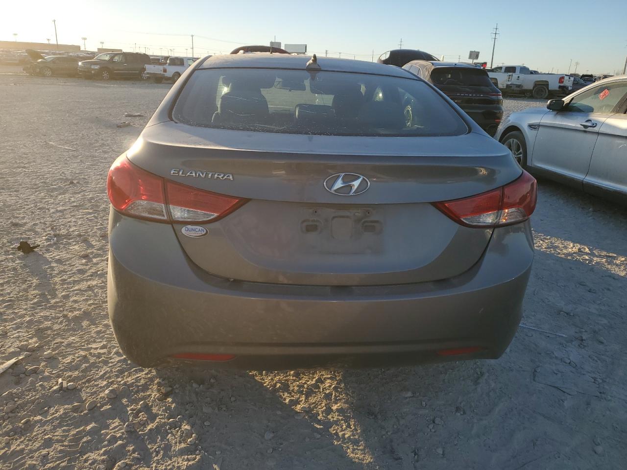 Lot #3033517092 2013 HYUNDAI ELANTRA GL