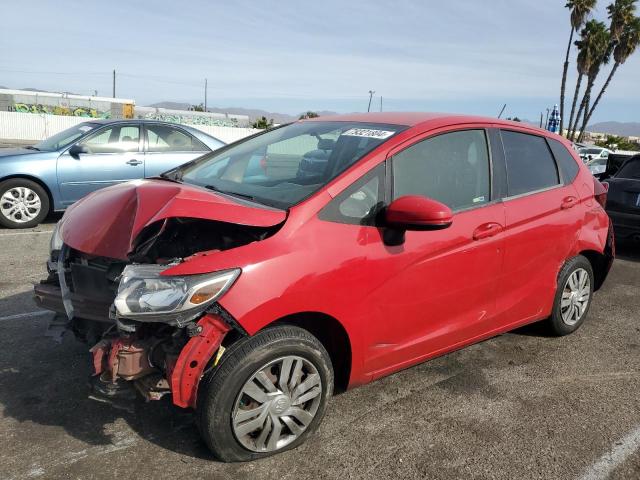 HONDA FIT LX 2015 red  gas 3HGGK5H50FM760264 photo #1