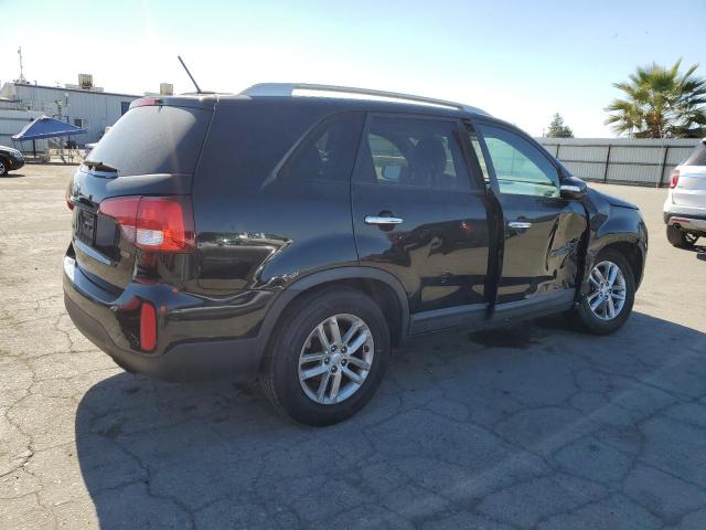 KIA SORENTO LX 2014 black  gas 5XYKT4A67EG463653 photo #4