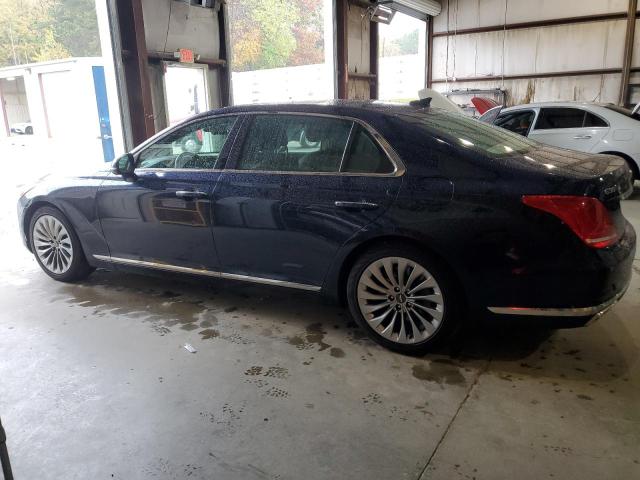 GENESIS G90 PREMIU 2018 blue  gas KMHG34JA8JU042118 photo #3