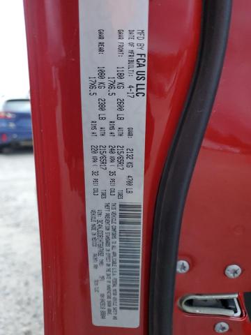 2017 JEEP COMPASS TR - 3C4NJDDB1HT607092