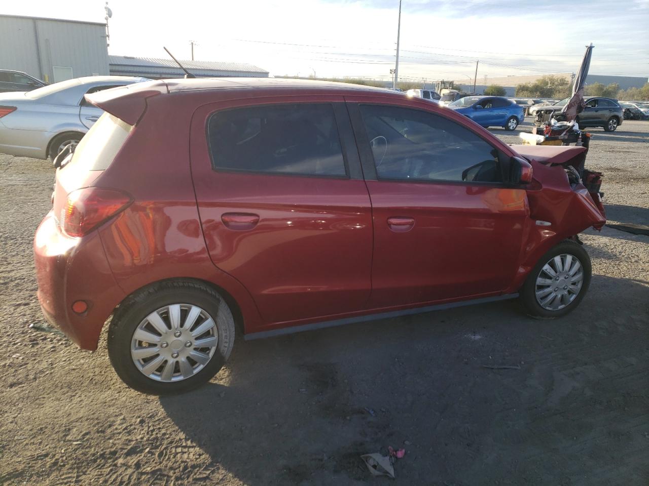 Lot #2981191819 2015 MITSUBISHI MIRAGE DE