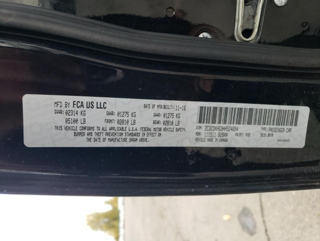 2017 DODGE CHARGER SX - 2C3CDXHG3HH524654