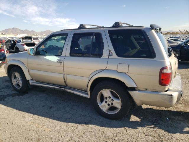 INFINITI QX4 2001 tan 4dr spor gas JNRDR09Y61W218281 photo #3