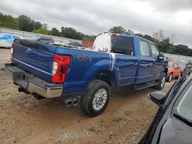 FORD F250 SUPER 2022 blue  diesel 1FT7W2BT1NED10331 photo #4