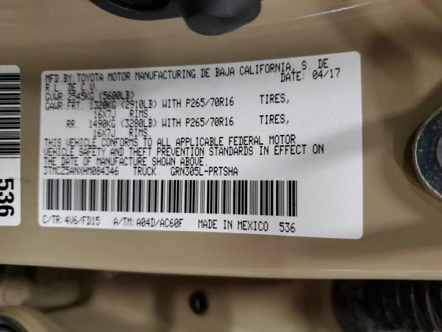 2017 TOYOTA TACOMA DOU - 3TMCZ5ANXHM084346