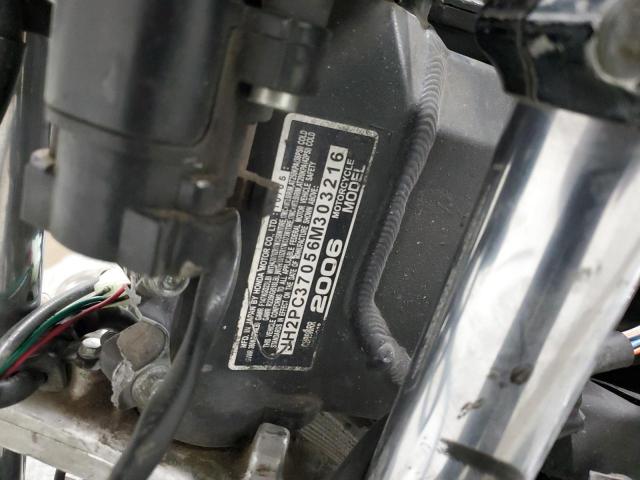 2006 HONDA CBR 600 JH2PC37056M303216