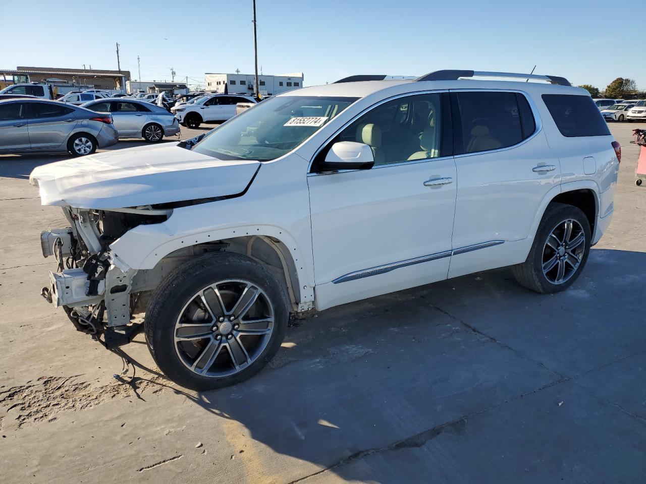 Lot #3006192457 2019 GMC ACADIA DEN