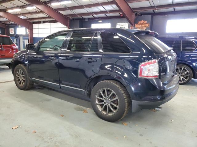 FORD EDGE SEL 2008 blue  gas 2FMDK48C48BB32721 photo #3