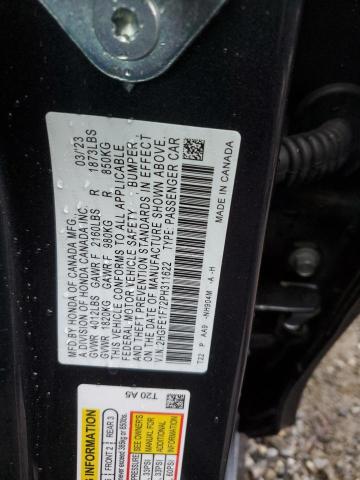 2023 HONDA CIVIC EX - 2HGFE1F72PH311622