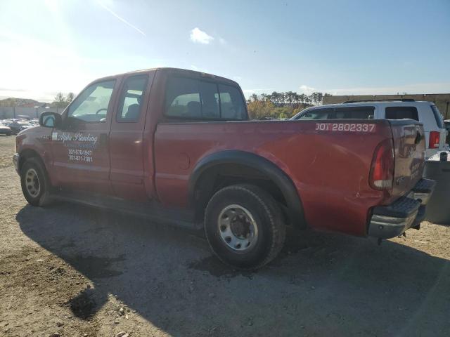 FORD 150 2002 red  gas 1FTNX20L92EB36964 photo #3