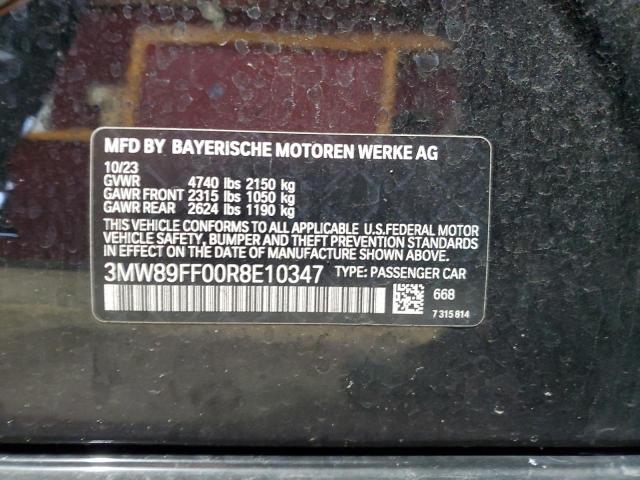 2024 BMW 330XI - 3MW89FF00R8E10347