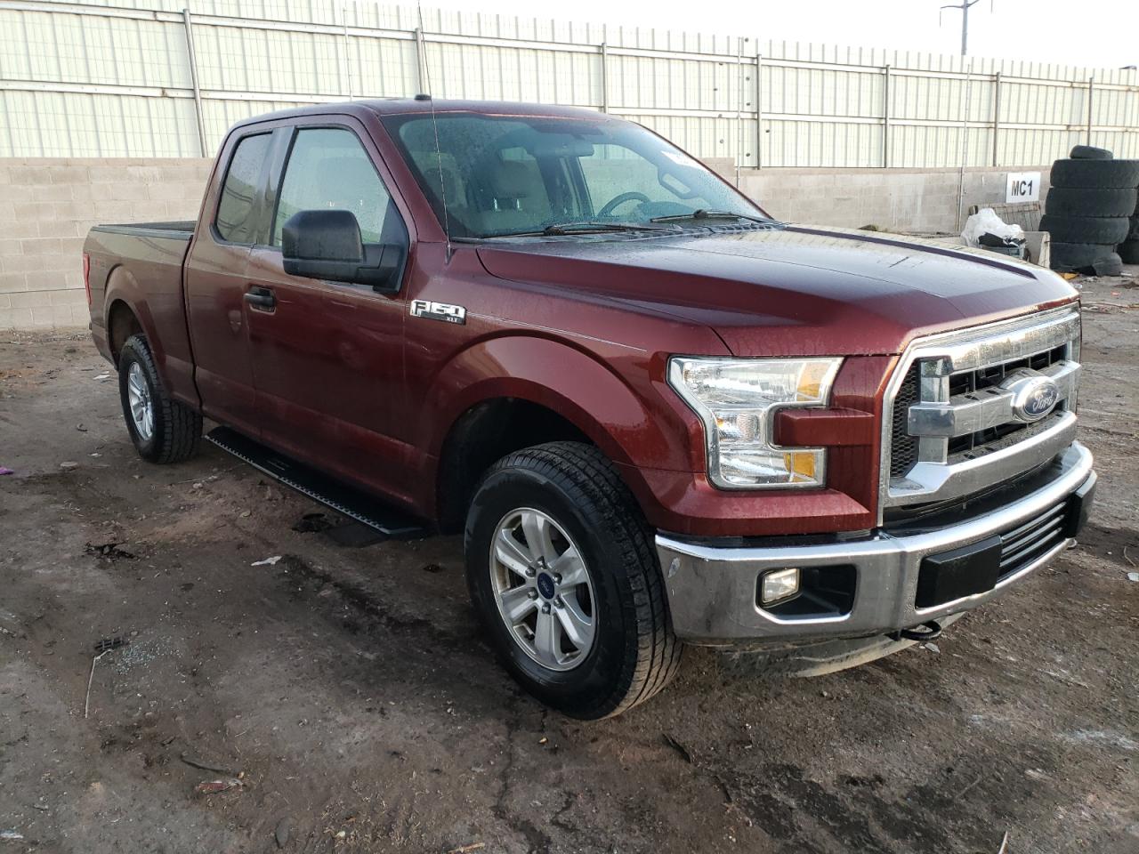 Lot #3006671351 2017 FORD F150 SUPER