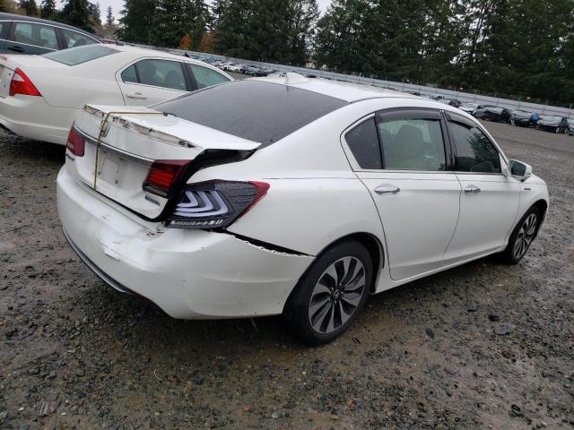 HONDA ACCORD HYB 2015 white  hybrid engine 1HGCR6F56FA003062 photo #4