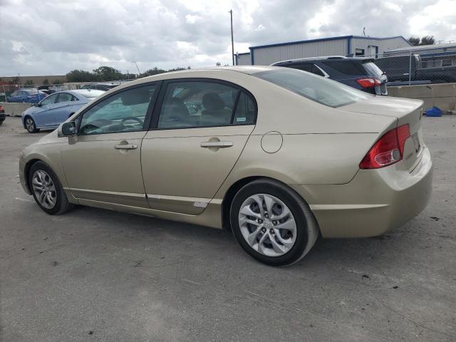 HONDA CIVIC LX 2007 beige  gas 1HGFA16587L092310 photo #3