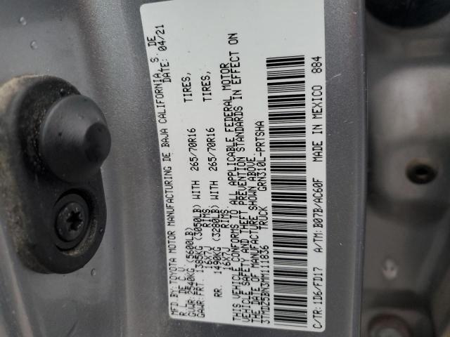 2021 TOYOTA TACOMA DOU - 3TMDZ5BN3MM111836