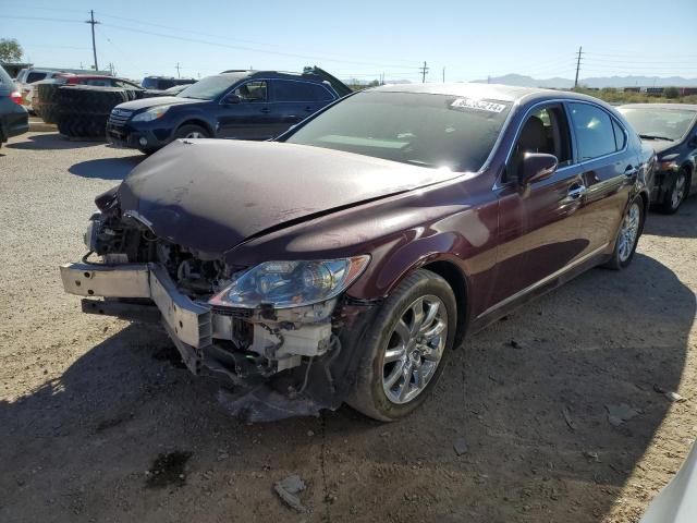 LEXUS LS 460L 2007 burgundy  gas JTHGL46F275003583 photo #1