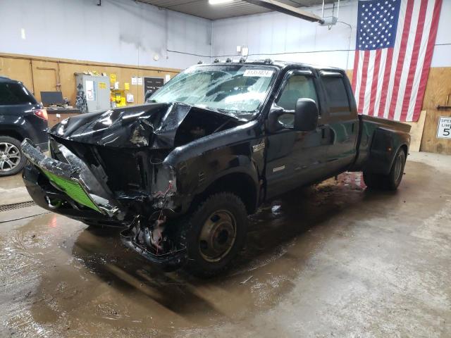 FORD F350 SUPER 2006 black  diesel 1FTWW33P36EC70175 photo #1