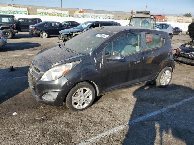 CHEVROLET SPARK 1LT 2013 black  gas KL8CD6S92DC513179 photo #1