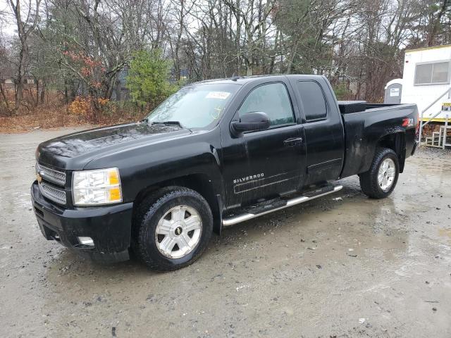 CHEVROLET SILVERADO 2012 black  flexible fuel 1GCRKSE72CZ225412 photo #1