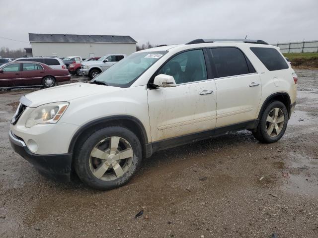 GMC ACADIA SLT 2011 white  gas 1GKKVRED8BJ249674 photo #1