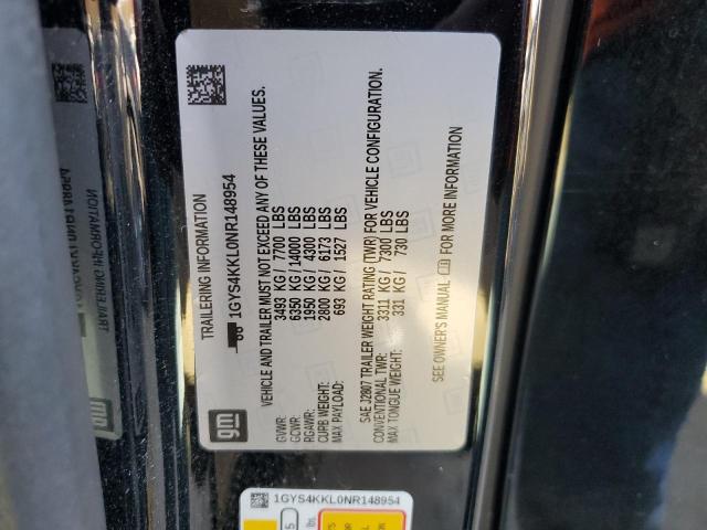 2022 CADILLAC ESCALADE E - 1GYS4KKL0NR148954