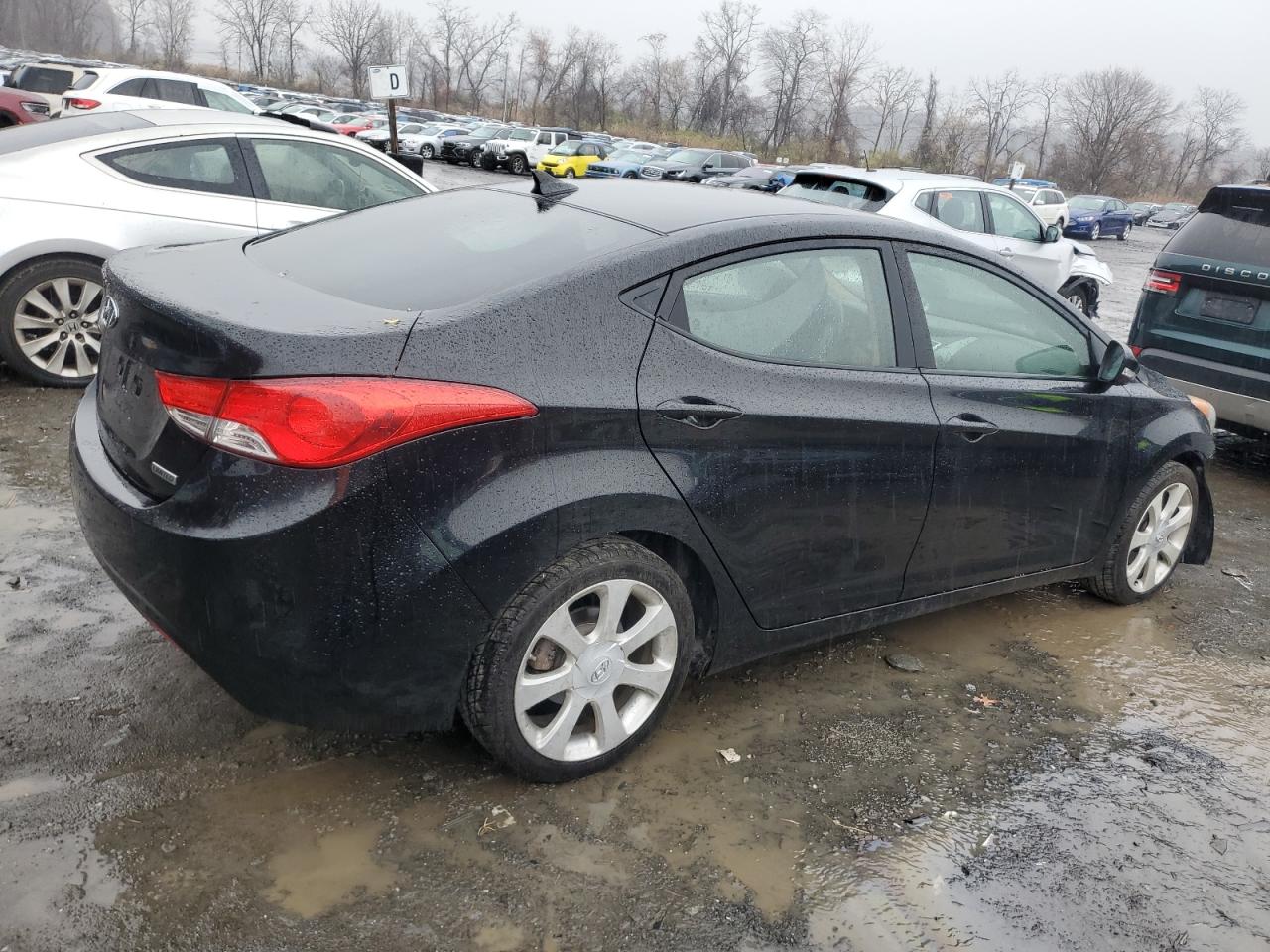 Lot #3033235810 2012 HYUNDAI ELANTRA GL