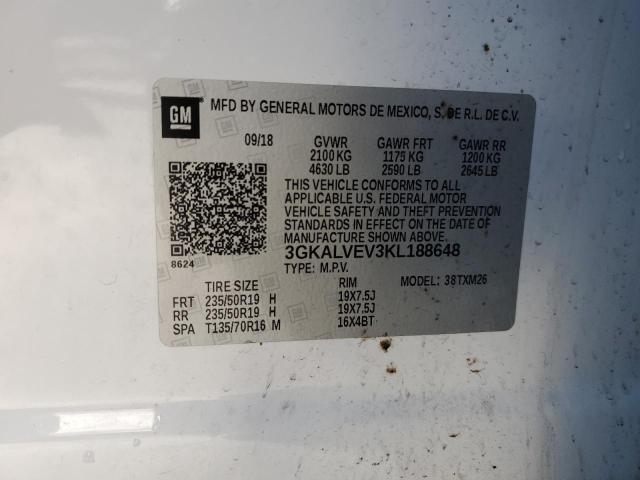 2019 GMC TERRAIN SL - 3GKALVEV3KL188648