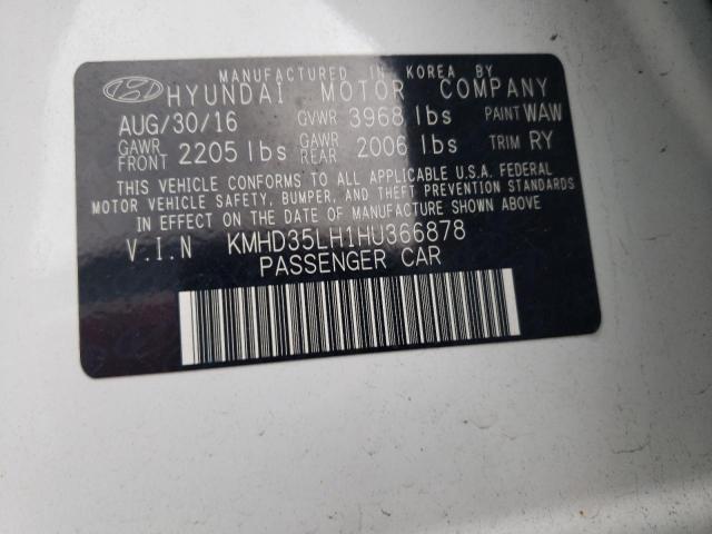 2017 HYUNDAI ELANTRA GT - KMHD35LH1HU366878