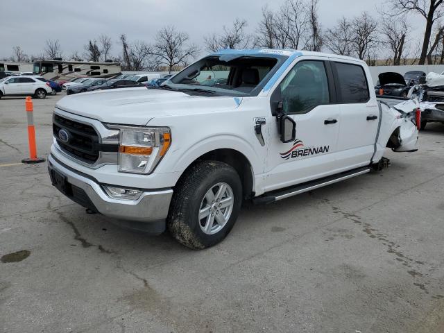 FORD F150 SUPER 2022 white  gas 1FTFW1E88NKD10583 photo #1