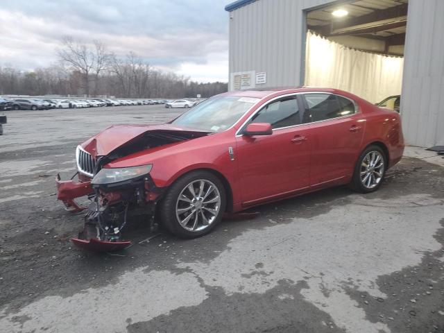 LINCOLN MKS 2010 red  gas 1LNHL9FT3AG609510 photo #1