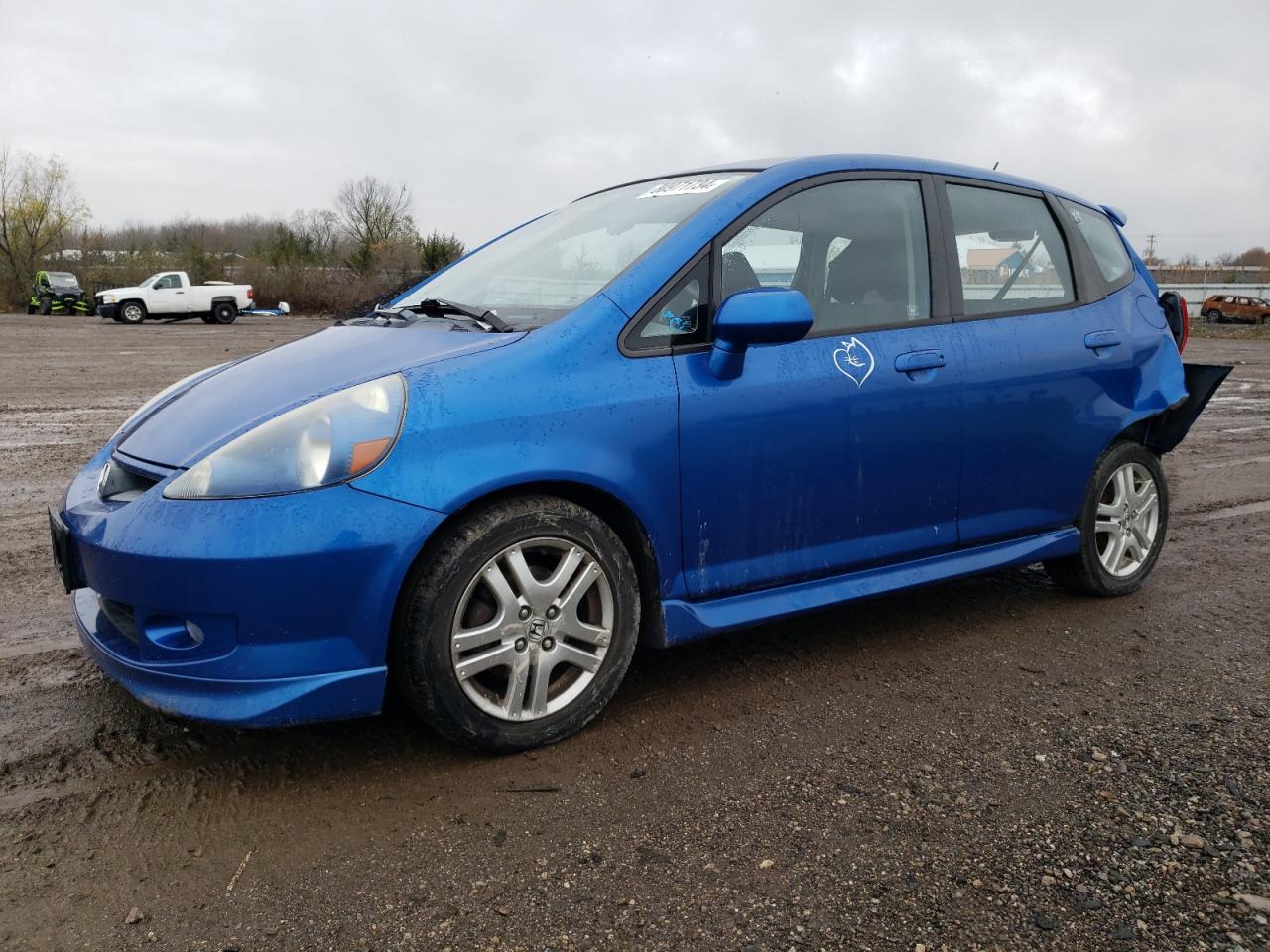 Lot #3024907416 2007 HONDA FIT S