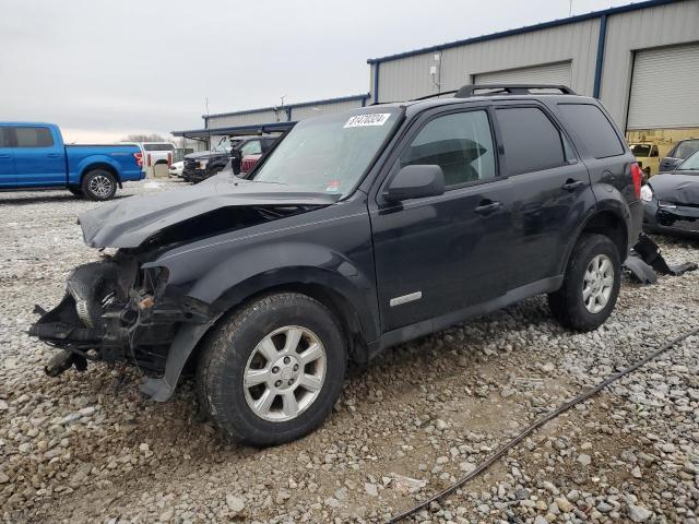 MAZDA TRIBUTE S 2008 black  gas 4F2CZ96108KM13611 photo #1