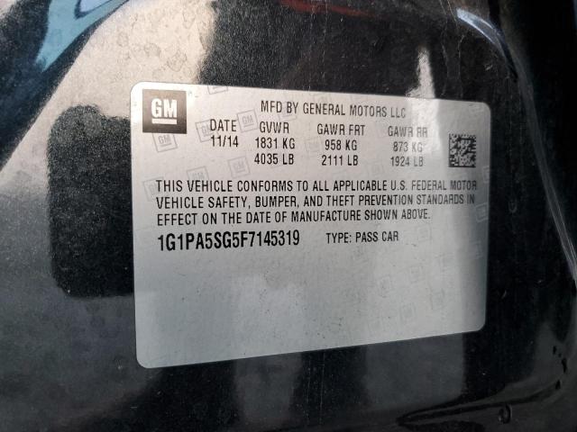 2015 CHEVROLET CRUZE LS - 1G1PA5SG5F7145319