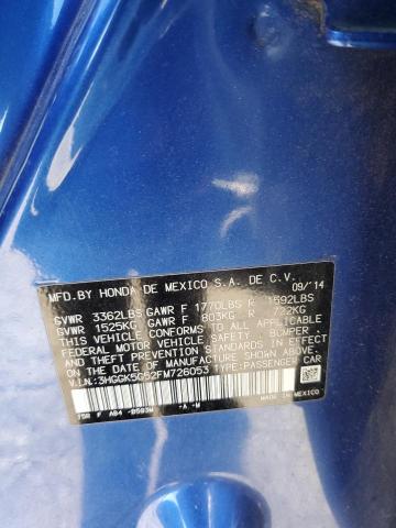 2015 HONDA FIT LX - 3HGGK5G52FM726053