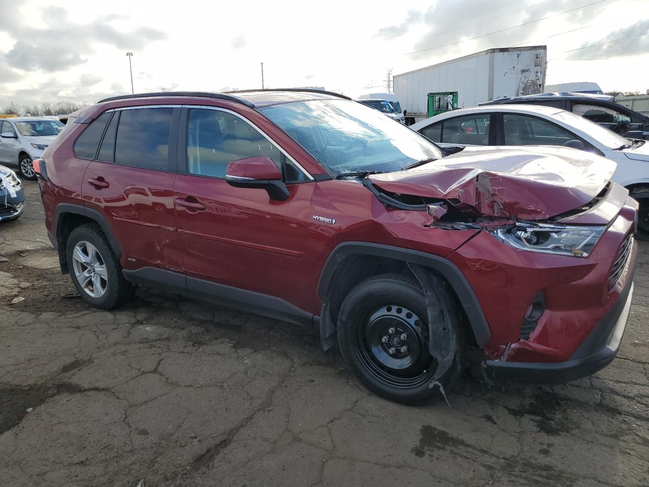 Lot #3036979736 2020 TOYOTA RAV4 XLE