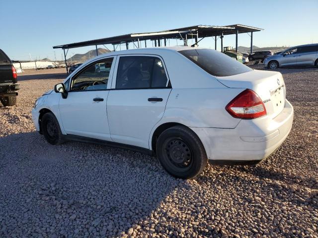 NISSAN VERSA S 2010 white  gas 3N1CC1AP0AL468324 photo #3