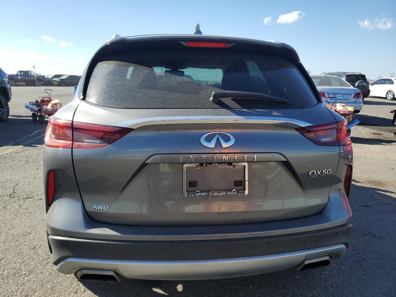 Lot #3030635120 2022 INFINITI QX50 LUXE