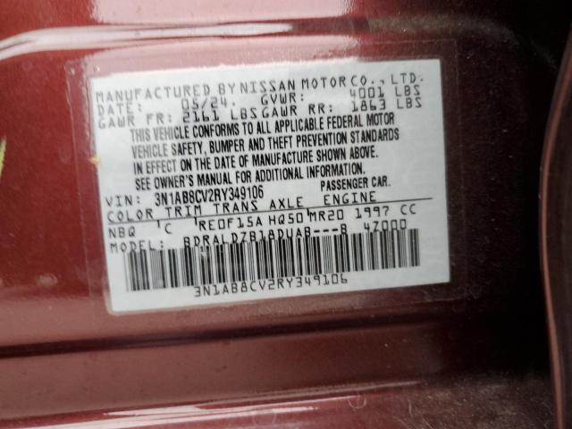 2024 NISSAN SENTRA SV - 3N1AB8CV2RY349106