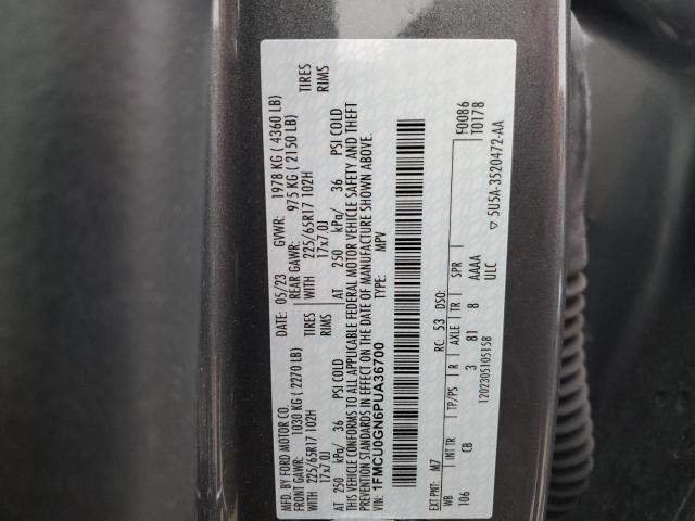 2023 FORD ESCAPE ACT - 1FMCU0GN6PUA36700