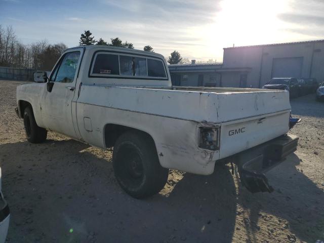 GMC C1500 1986 white  gas 1GTDC14N2GF727796 photo #3