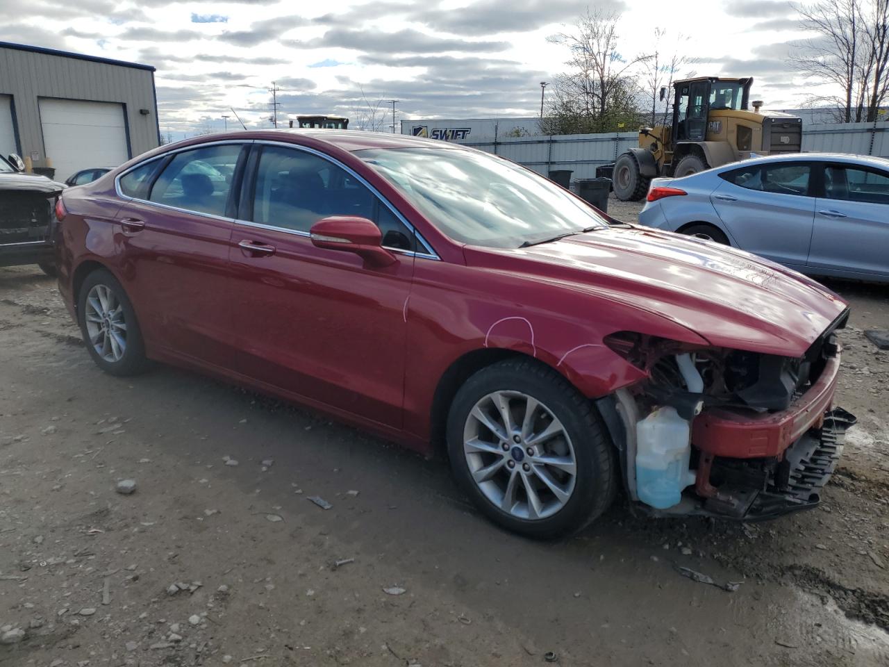 Lot #3028632924 2017 FORD FUSION SE