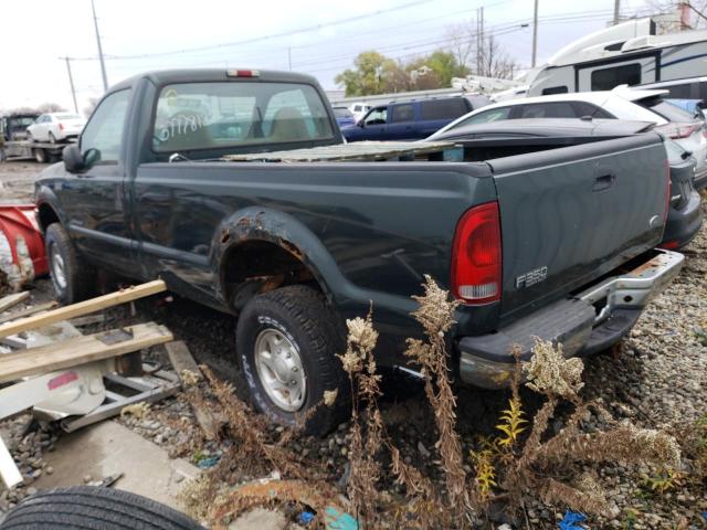 FORD F350 SRW S 2002 burn pickup diesel 1FTSF31F72EB76738 photo #3