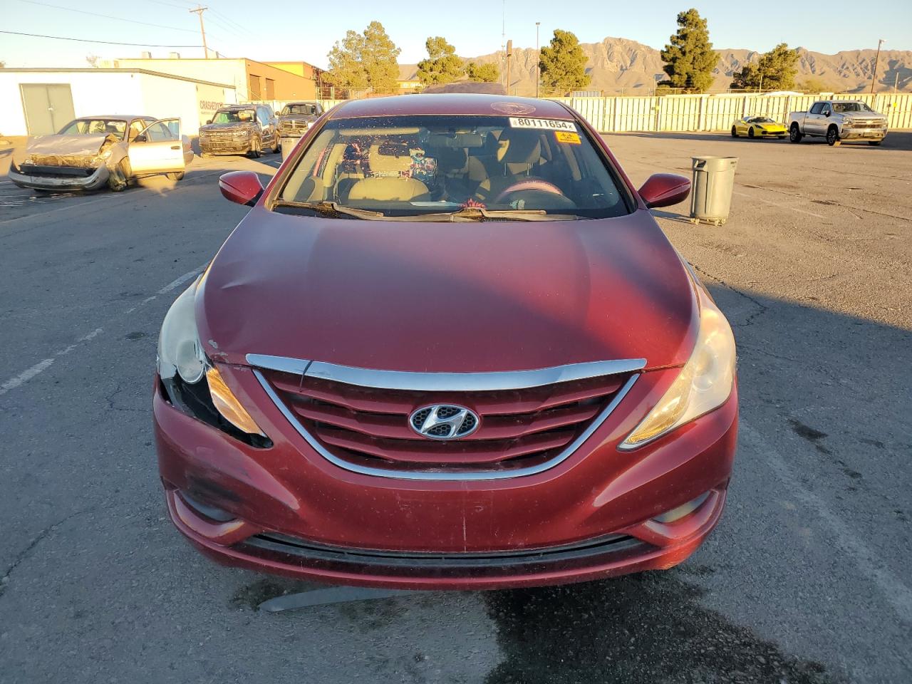 Lot #3003522150 2011 HYUNDAI SONATA GLS