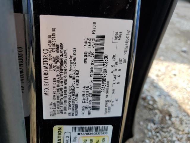 2016 FORD FUSION TIT - 3FA6P0K98GR323830