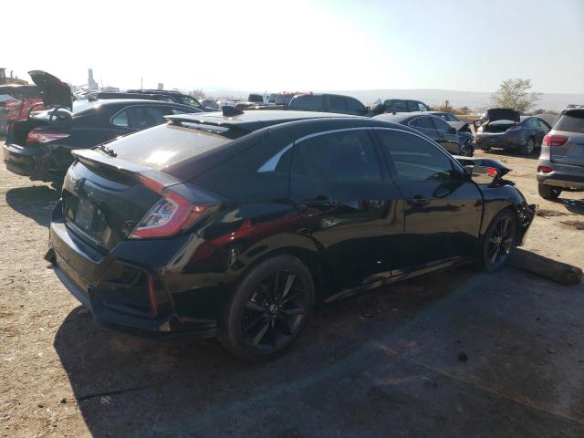 HONDA CIVIC EX 2020 black  gas SHHFK7H67LU223792 photo #4